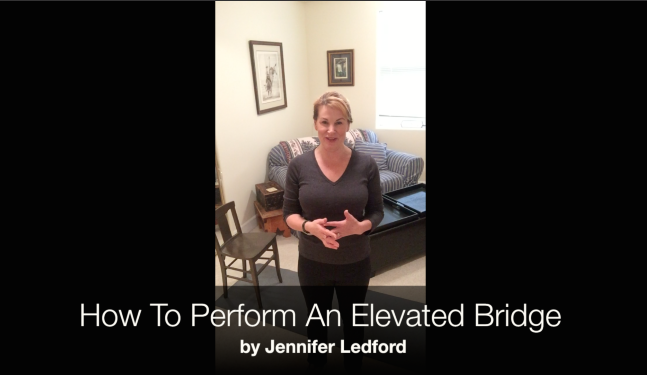 How To Perform An Elevated Bridge - Strengthen and Tone Your Core