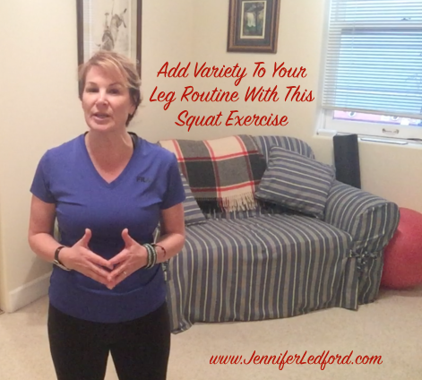 Add Variety To Your Leg Routine With This Squat Exercise by Jennifer Ledford