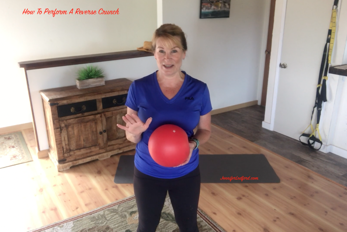 Power up your abs with this exercise - How To Perform A Reverse Crunch by Jennifer Ledford